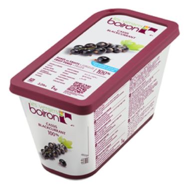 Puree black currant, sugar free, frozen, 6*1kg, Boiron