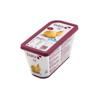 Puree pear, sugar free, frozen, 6*1kg, Boiron