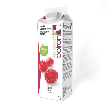 Puree raspberry, sugar free, chilled, 6*1kg, Boiron