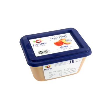 Puree mango, with sugar, frozen, 6*1kg, Fruitlife