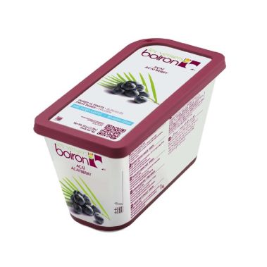 Püree acai, suhkruta, külm., 3*1kg, Boiron