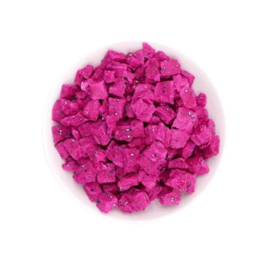 Pitaija (Dragon fruit), sagr. kubiņos, 10x10mm, sald., IQF, 10*1kg, Fruitlife