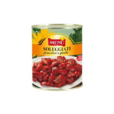 Tomatoes, semi-sun-dried, in oil, 6*810g (d.w. 490g), Menu