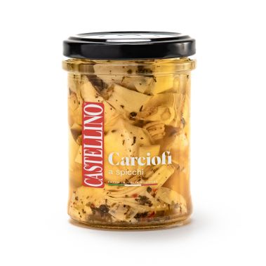 Artišoki ar garšvielām, 6*180g, Castellino