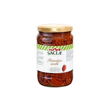 Tomāti, kaltēti saulē, eļļā, 4*1.5kg (s.s. 730g), Sacla