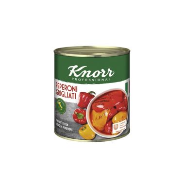 Paprika, grilled, 12*750g (d.w. 450g), Knorr