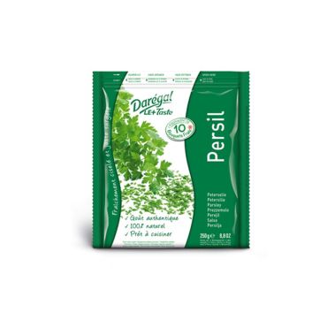 Parsley, chopped, frozen, IQF, 8*250g, Daregal