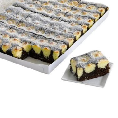 Cake Choco Cocos, frozen, 3*2.16kg (24portions.*90g), Vandemoortele