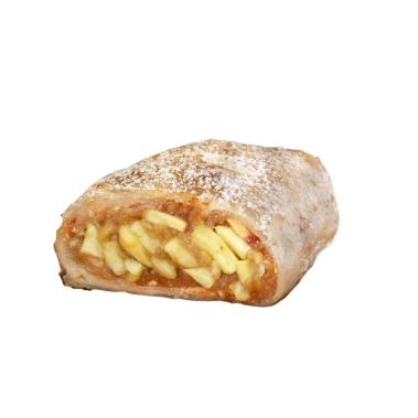 Strudel with apples, RTE, portions, gluten free, frozen, 36*120g, DA