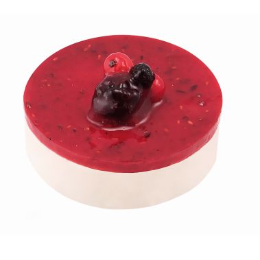 Dessert porc. Cheesecake Frutti di Bosco, gluten free, frozen, 1*(9*100g), Effepi