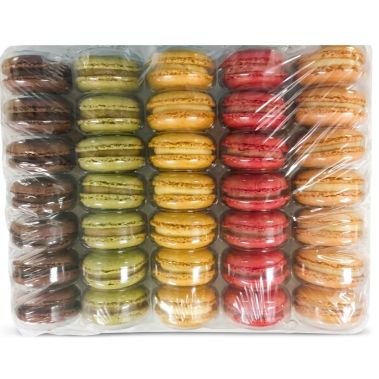 Cepumi Macaroon asorti (5 veidi), sald., 1*(2*35gab)70gab*18g, Boncolac