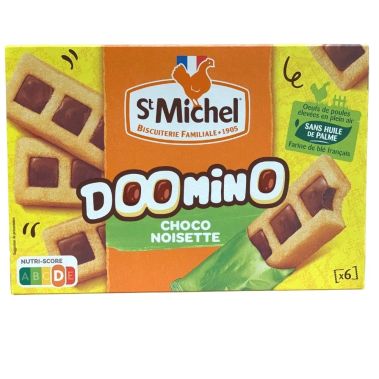 Biscuit with chocolate and hazelnut Domino, 9*180g, St Michel