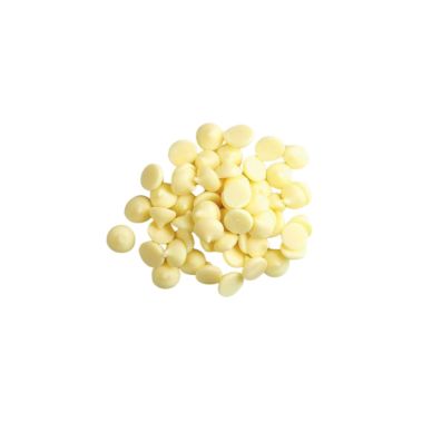 Chocolate white chips 29% cocoa, 2*5kg, White brand