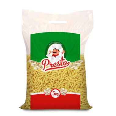 Pasta Soft Fusilli Presto, 1*5kg, Dobeles Dzirnavnieks