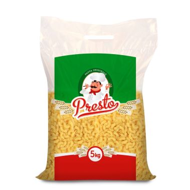 Pasta Soft Cornetti Presto, 1*5kg, Dobeles Dzirnavnieks