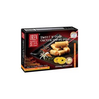 SpringRolls with sweet sour chicken, frozen, 50pcs, 6*1kg, OrienBites