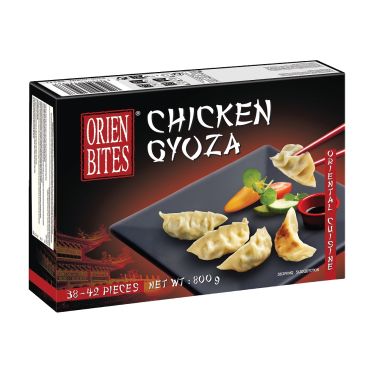 Uzkoda Gyoza ar vistu, sald., 38-42gab, 6*800g, OrienBites