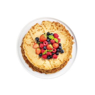 Pankūkas plānās, RTE, 20cm, sald., vak., 10*1kg (~14*70g), Mamma