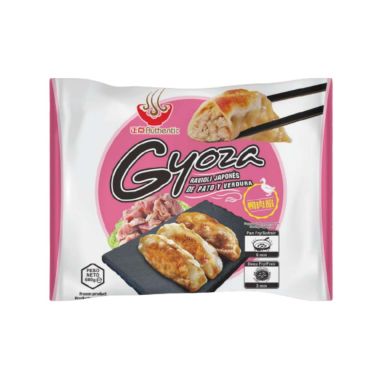 Закуска Gyoza с уткой и овощами, заморож., ~30шт, 12*600г, Meng Fu