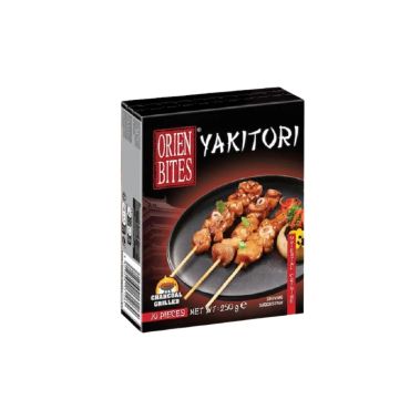 Uzkoda vistas Yakitori uz iesma, cepta, sald., 12*250g (10*~25g), OrienBites