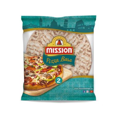 Pizza base, 24*230g, (2pcs), P-B, Mission