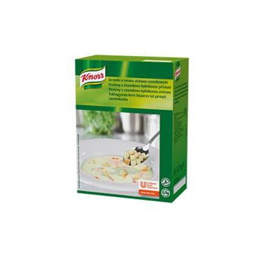 Džiūvesėliai su žolelių ir česnako skoniu, 4*700g, Knorr