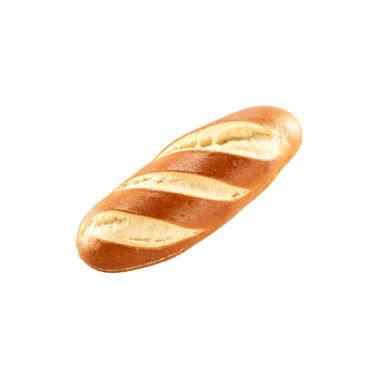 Bun Hot Dog Pretzel, cutted, RTE, frozen, 3*(20*80g), Ditsch