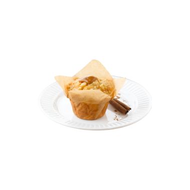 Muffin apple-cinnamon with caramel filling, RTE, frozen, 36*112g, Vandemoortele