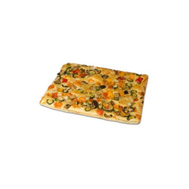 Bread Focaccia vegetarian, P-B, frozen, 4*800g, Vandemoortele