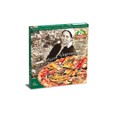 Pica Vegetariana, 26/27cm, sald., 6*370g, Italpizza