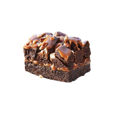 Cake chocolate Rockslide Brownie with butter caramel, frozen, 4*2.04kg (16portions*127g), SSD