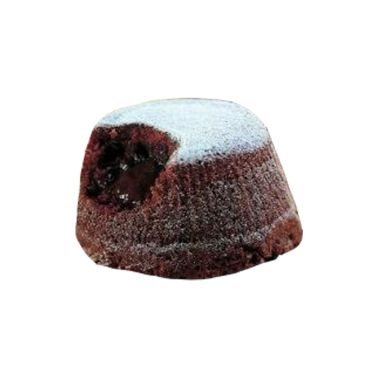 Dessert port. Chocolate Fondant, P-B,  frozen, 1*(12*100g), Bindi