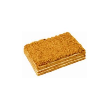 Cake honey, frozen, 1*2.08kg (16portions*130g), Latvijas Maiznieks