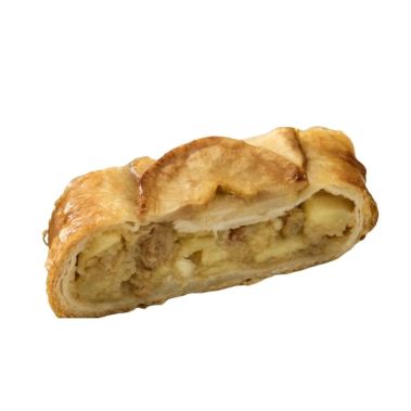 Strudel apple-raisins, RTE, frozen, 1*1.1kg, Bindi