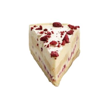 Cake Cheesecake with white chocolate and raspberries, frozen, 10*500g, Kukotava