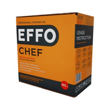 Eļļa saulespuķu ar augstu oleīnskābes saturu EFFO, ar pārtikas piedevām, 10L