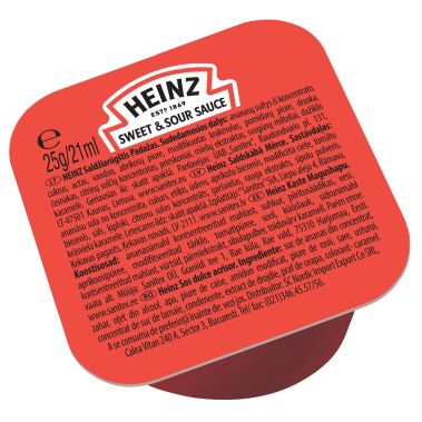 Sauce sweet&sour, portions, 100*25g, Heinz