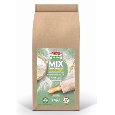 Flour mix universal, gluten free, 10*1kg, Molino Spadoni