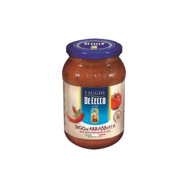 Sauce for pasta All` Arrabbiata, 6*400g, DeCecco