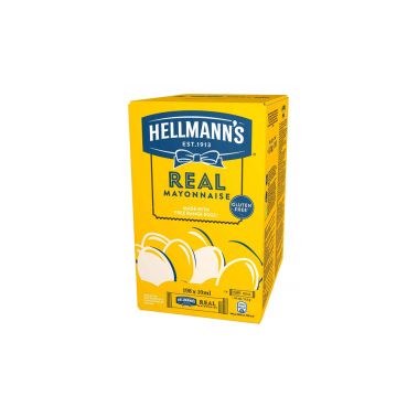 Majonees, ports., 78%, 198*10ml, Hellmans`s