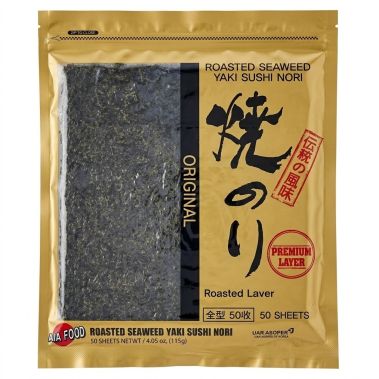 Jūras zāles Jaki Sushi Nori, 30*115g (50lp)