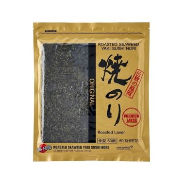 Морские водоросли Jaki Sushi Nori, 30*115г (50листов)
