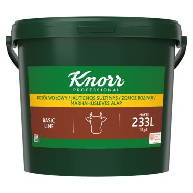Buljons liellopa bāze, 1*3.5kg, Knorr