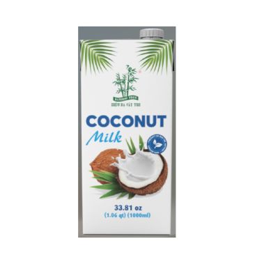 Kokosa piens, 86% , UHT, t.s. 17-19%, 12*1L, Tufoco