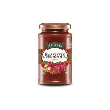 Соус из красного перца Red Pepper&Smoked Paprika Chutney, 6*205г, Mackays