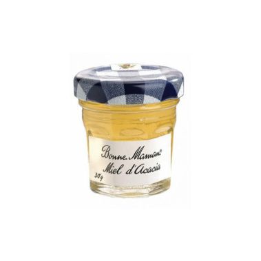 Honey orange blossom, portion, in glass, 15*30g, Bonne Maman