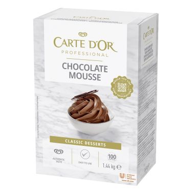 Dessert Chocolate Muss (powder), 6*1.44kg, Carte d`Or