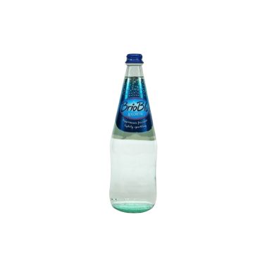 Mineral water Roccheta Brio Blu Sparkling, in glass, 12*0.75L