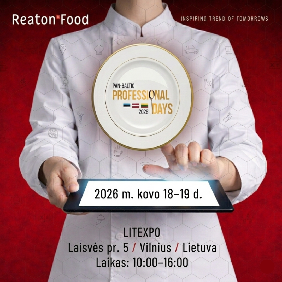 Reaton Food “Professional Days 2026” jau netrukus!