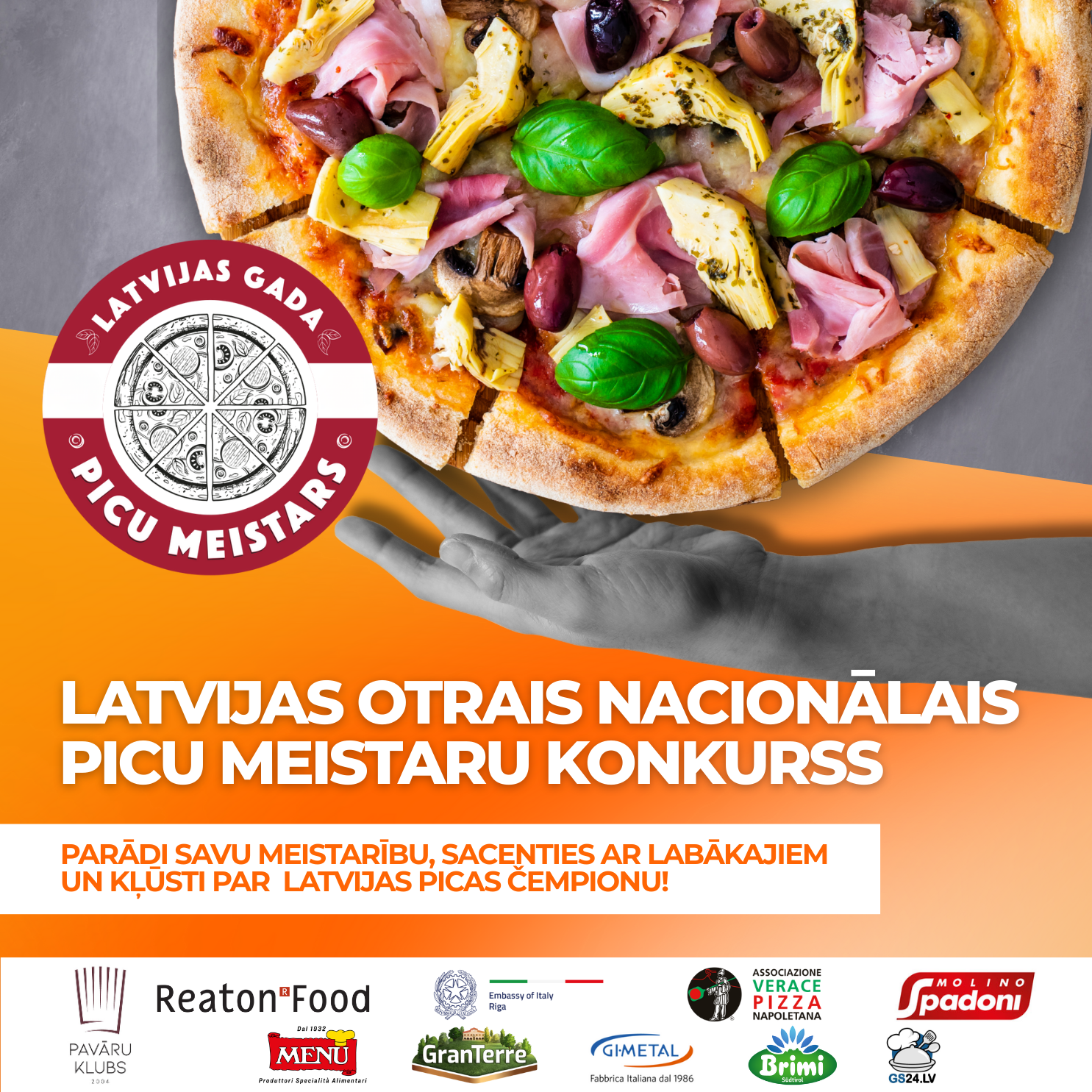 Latvijas otrais Nacionālais picu meistaru konkurss ir klāt!